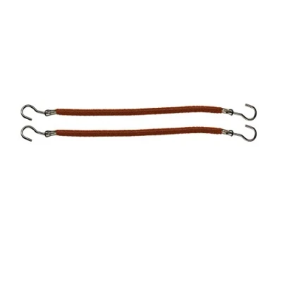 Afbeelding van Comair Hair Binder With Hooks, 10 Cm, Brown 12 Pcs