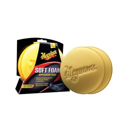 Image de Meguiar&#039;s ME X3070 Soft Foam Applicator Pads Tampon Applicateur Mousse