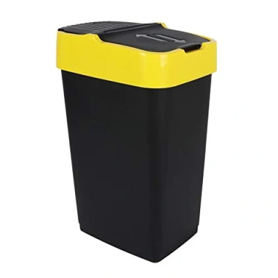 Afbeelding van Spetebo Afvalbak met klapdeksel, 18 liter, afvalverzamelaar