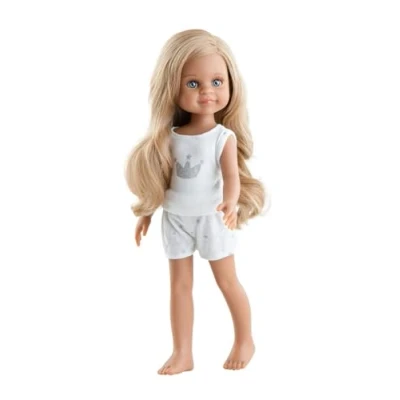 Afbeelding van Paola Reina Pop Amigas Pijamas Simona 32 cm