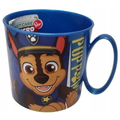 Image de ALMACENESADAN, 5074 Tasse passe au micro ondes, capacité 265 ml, produit réutilisable ; Patrouille bleue