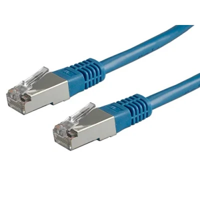Afbeelding van VALUE Patchkabel Cat.6 (Class E) S/FTP (PiMF), blauw, 7 m
