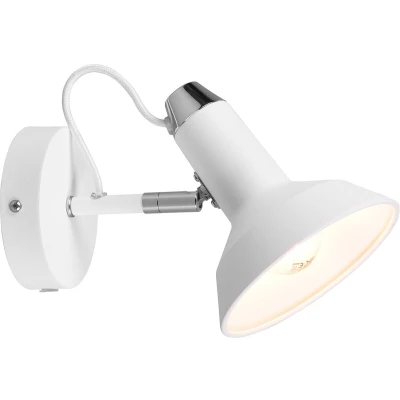 Afbeelding van Trio leuchten LED Plafondspot E14 Fitting 1 lichts Rond Wit Aluminium