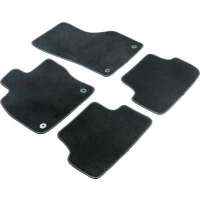 Afbeelding van WALSER 80425 Vloermatset Textiel voor en achter 4 Zwart BMW: 5 Touring
