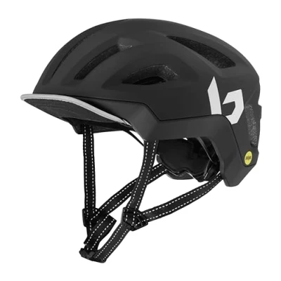 Afbeelding van Bollé Fietshelm React Mips 52 55 Cm Eps Matzwart Maat S