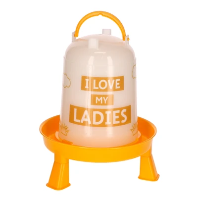 Afbeelding van Kerbl Pluimvee Drinktoren Love My Ladies 3L