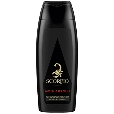 Image de Scorpio Gel Douche Corps Homme Collection Noir Absolu Format 250 ml