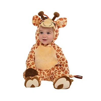 Afbeelding van (PKT) (Fix 12/6) (FBA 2/2) (9902076) Junior giraffe kostuum voor kinderen (0 6 m)