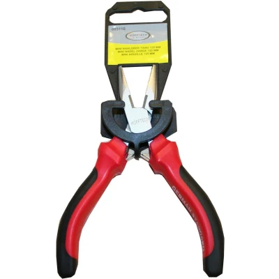 Afbeelding van Benson Mini Punttang Metaal 125 mm Rood/Zwart