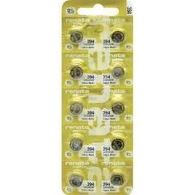 Afbeelding van Renata Knoopcel 394 1.55 V 10 stuk(s) 84 mAh Zilveroxide 394.MP E