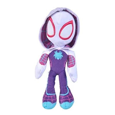 Afbeelding van Disney Spiderman Ghost Spider Glow in the Dark Eyes 25cm Alle leeftijden Knuffel