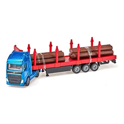 Afbeelding van Siku 1659 Houttransporter 1:87