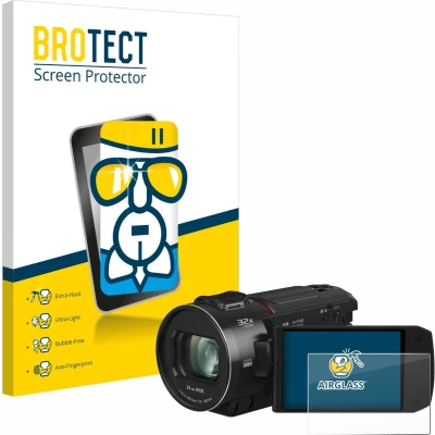 Afbeelding van BROTECT Screenprotector voor Panasonic HC VX3 Folie Beschermfolie Beschermglas transparant
