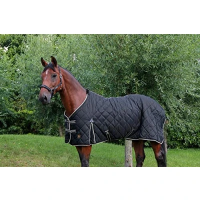 Afbeelding van BR Staldeken Classic 1200D 300g Zwart 135/185