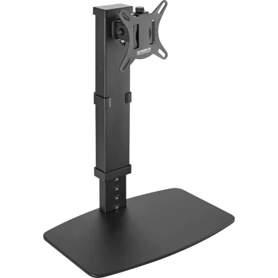 Afbeelding van SpeaKa Professional SP TMS 200 Monitorvoet 1 voudig 43,2 cm (17) 81,3 (32) Zwart In hoogte verstelbaar, Kantelbaar en zwenkbaar