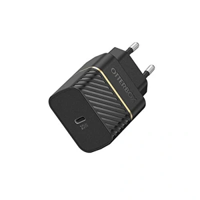Image de OtterBox Wall Charger Adaptateur secteur 20 Watt (24 pin USB C) noir Europe (sauf Royaume Uni Irlande Malte et Chypre)