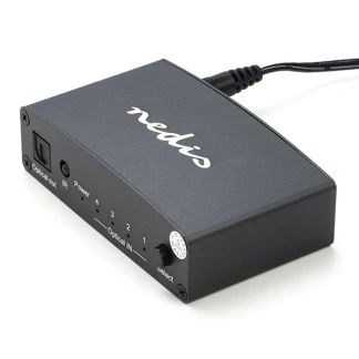 Afbeelding van Toslink switch Nedis 4 poorten (Optisch, Afstandsbediening)