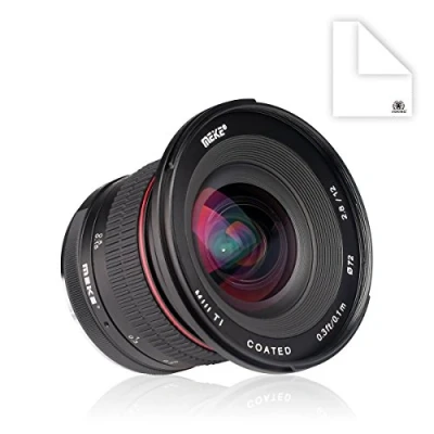 Image de Objectif Meike Optics MK Ultra Grand Angle 12 mm f2.8 pour Sony E Mount, Noir