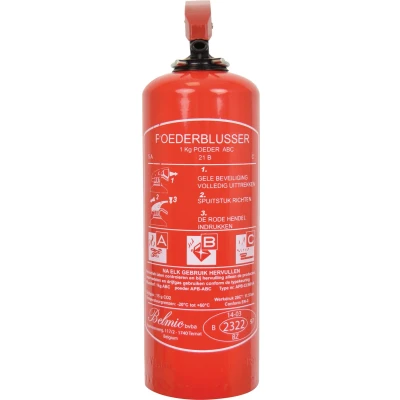 Afbeelding van Carpoint ABC Brandblusser 1 Kg Rood Blusmiddelen