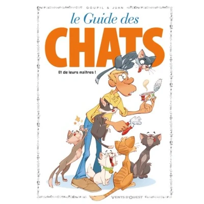 Afbeelding van Le guide en bd,40 pour ceux qui vivent chez un chat