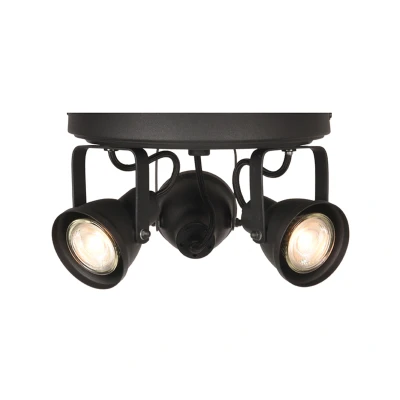 Afbeelding van LED spot max 3 lichts zwart