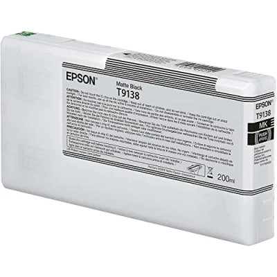 Afbeelding van Epson T9138 Inktcartridge Mat zwart