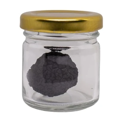 Afbeelding van VOLLEDIG ZWART TRUFFE SPARTACUS PERFECT GOURMET MAAKT VOOR PIZZA, PASA, SALADE, AARDAPPELEN, VEGANISCH VLEES EN EIEREN (Hele zwarte truffel 10 g)