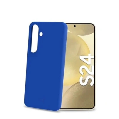 Afbeelding van Telefoonhoes GALAXY S24 Celly CROMO1065BL Blauw Zwart