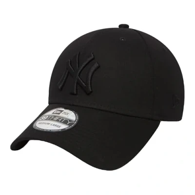Afbeelding van New Era heren Pet met York Yankees borduring in de kleur Zwart, maat: S/M