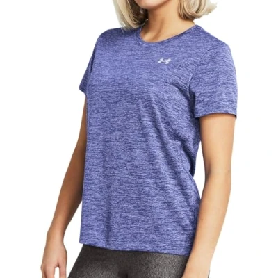 Afbeelding van Under Armour Twist Tech met korte mouwen voor dames, Paars, XS