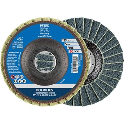 Afbeelding van PFERD 44694213 Polivlies lamellenschijf PVL korund Diameter 125 mm 5 stuk(s)