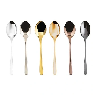 Afbeelding van Sambonet 52553a37 Taste 6 Koffielepels Pvd