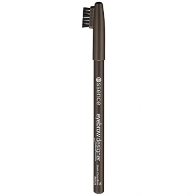 Image de Essence Crayon Brosse Sourcil Eyebrow Designer 10 Dark Chocolate Brown