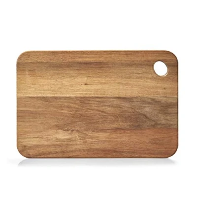 Afbeelding van Zeller keuken snijplank acacia hout 25 x 37 cm Serveerplank