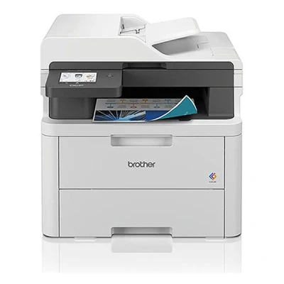 Image de Brother DCP L3555CDW Imprimante multifonctions couleur LED A4/Legal (support) jusqu&#039;à 26 ppm (copie) (impression) 250 feuilles USB 2.0, Wi Fi(n), Gigabit LAN