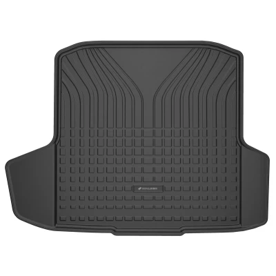 Afbeelding van WALSER Hoogwaardige kofferbakmat, geschikt voor Skoda Octavia III Combi 11/2012 10/2020, kofferbakbeschermingsmat, 100% precies passend, made in EU, robuust en antislip