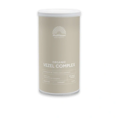 Afbeelding van Mattisson Biologisch Vezel Complex Psyllium &amp; Inuline 275 gram