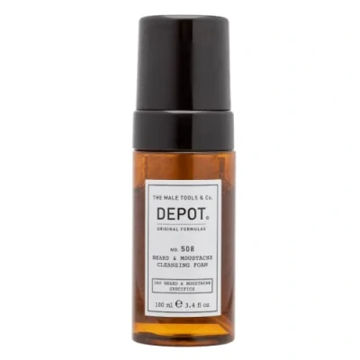 Afbeelding van Depot 508 Beard And Moustache Cleansing Foam 100ml Voor een diepe reiniging van baard en snor