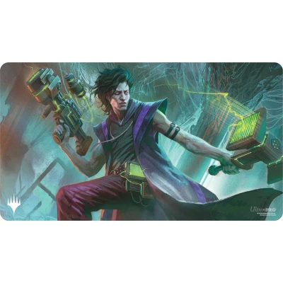 Afbeelding van Ultra Pro Magic: the Gathering Duskmourn: House of Horror Commander Playmat: Winter, Cynical Opportunist