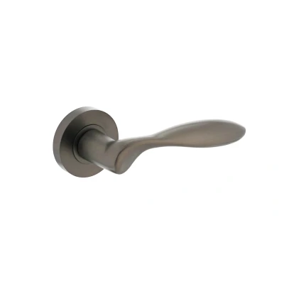 Afbeelding van Intersteel Deurklink George antraciet grijs Ø52x10 mm
