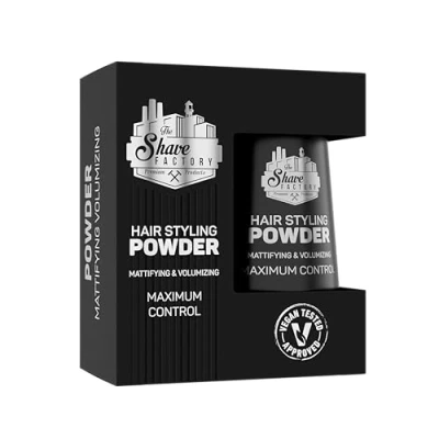 Afbeelding van The Shave Factory Hair Styling Powder 20g. Display met 24 Stuks
