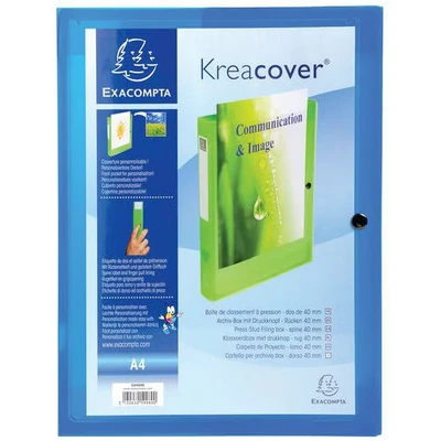 Image de Boite de classementà pression dos 40mm PP 7/10e krea cover