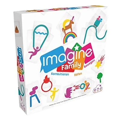 Afbeelding van Cocktail Games Asmodee Imagine Duits familiespel veelkleurig, kleurrijk COGD0007