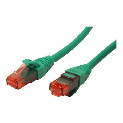 Image de Roline Cordon de raccordement RJ 45 (M) pour 3 m UTP CAT 6 sans halogène moulé bloqué vert