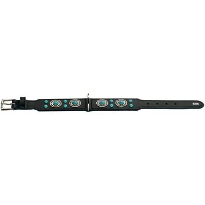Afbeelding van Hunter Halsband Sioux Zwart Hondenhalsband 47 54x3.9 cm