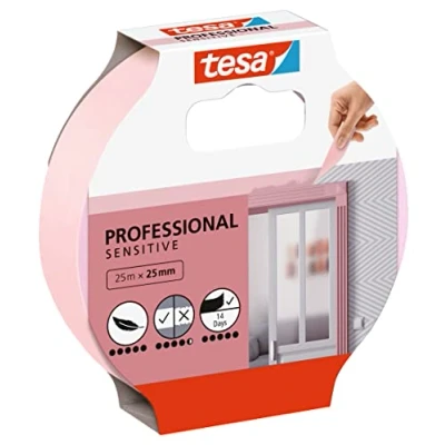 Image de Tesa Ruban De Masquage 25m X 25mm Rose