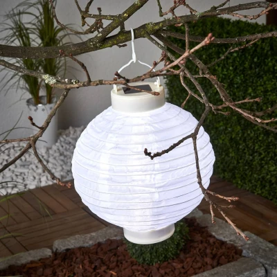 Afbeelding van Star Trading solar lantaarn Festival, wit, LED, schemersensor, solar, koud wit