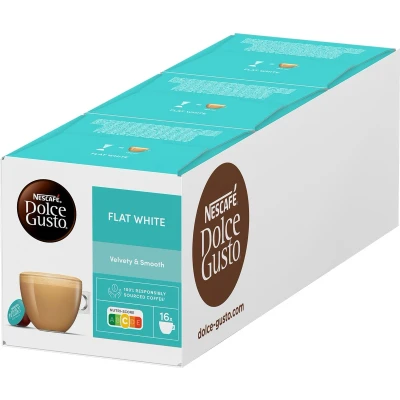Afbeelding van Dolce Gusto Flat White 3x16 Cups