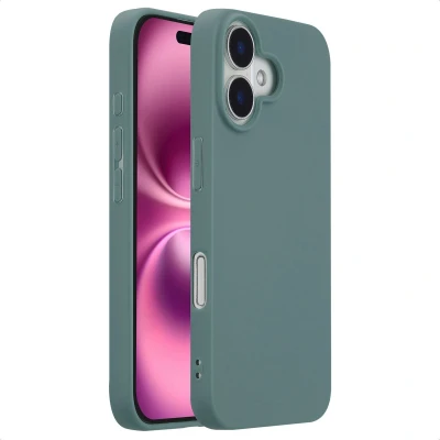 Afbeelding van imoshion Hoesje Geschikt voor iPhone 16 Color Backcover Pine Green