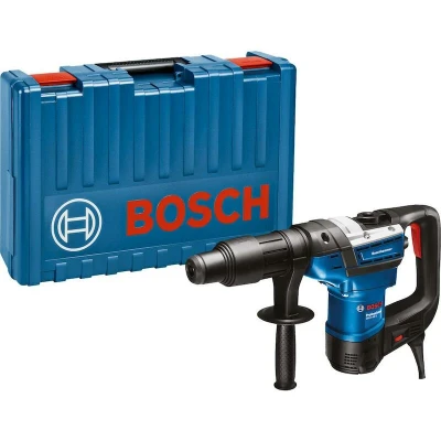 Image de BOSCH GBH 5 40 D Marteau rotatif SDS Max avec poignée supplémentaire dans une mallette de transport 1100 W 0611269001